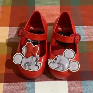 Minnie Mouse Mini Melissa Mary Jane shoes